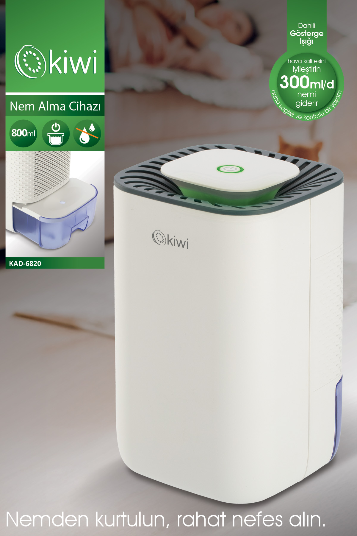 KIWI KAD 6820 NEM ÖLÇME CIHAZI